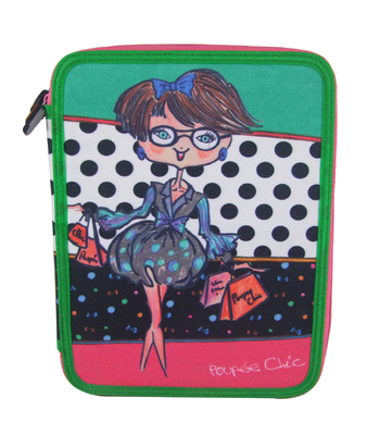 Un astuccio per le matite colorato di 2 zip/astucci per le matite dei bambini Zippered il sacchetto 25×19.5×4.5 cm